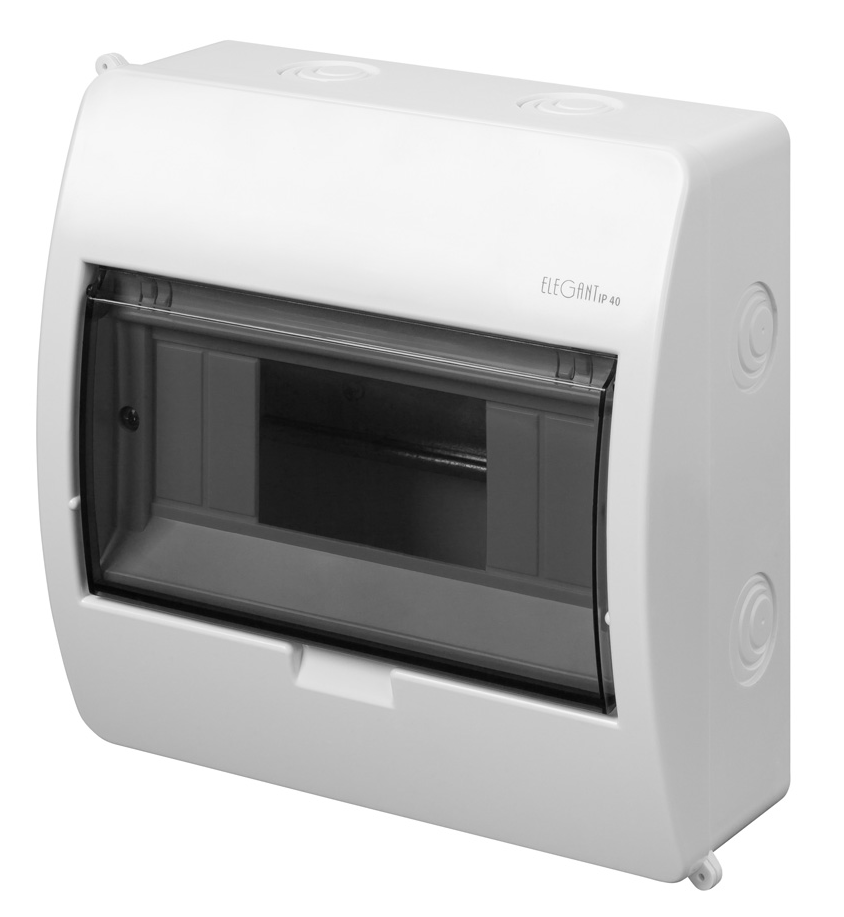 Elektro-Plast Rozdzielnica modułowa natynkowa Elegant RN 1/8 IP 40 (N+PE) (0663-00)