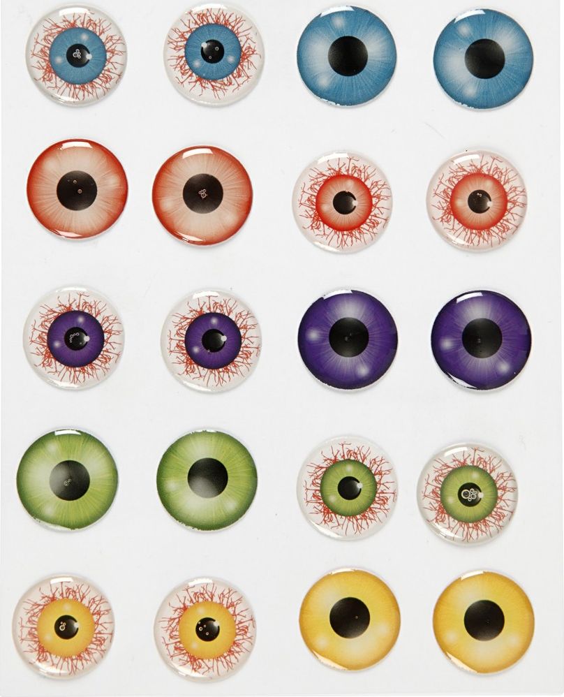 Creative Company Naklejki 3D Potworne Oczy