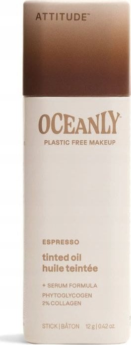Attitude Attitude Oceanly, Olejek koloryzujący tined oil serum, Espresso, 12 g
