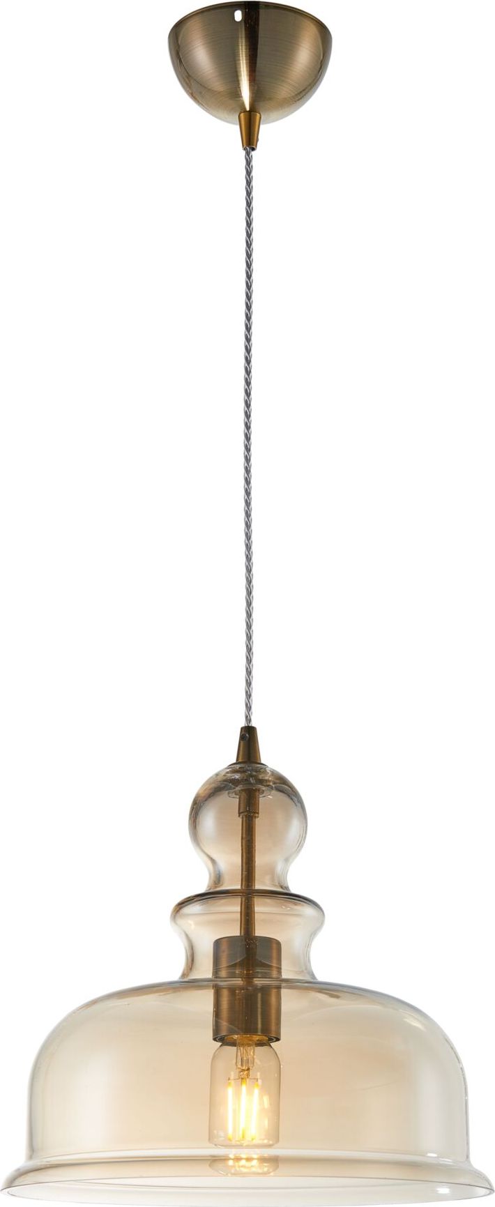 Lampa wisząca Maytoni Tone retro brązowy (P001PL-01BZ)
