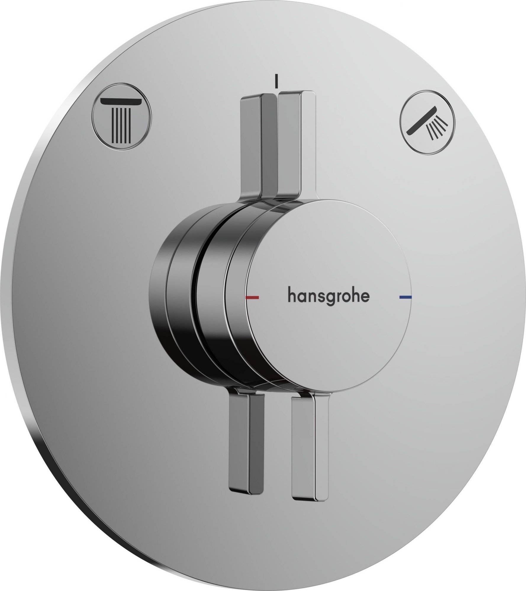 Bateria wannowa Hansgrohe Hansgrohe DuoTurn S Mixer for concealed Instl.2 function chrom