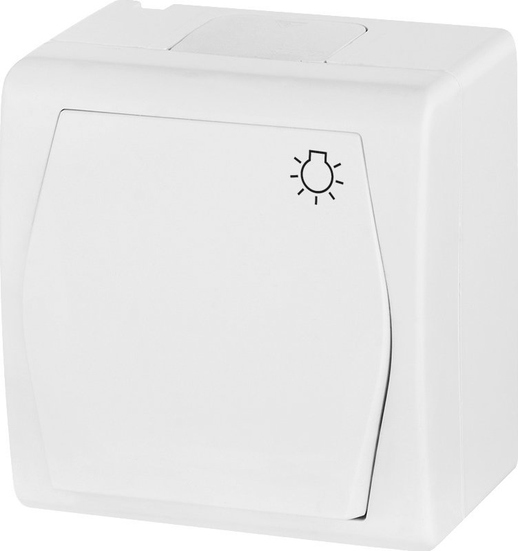 Elektro-Plast Hermes2 Przycisk hermetyczny /światło/ 10A IP44 biały 1004-00