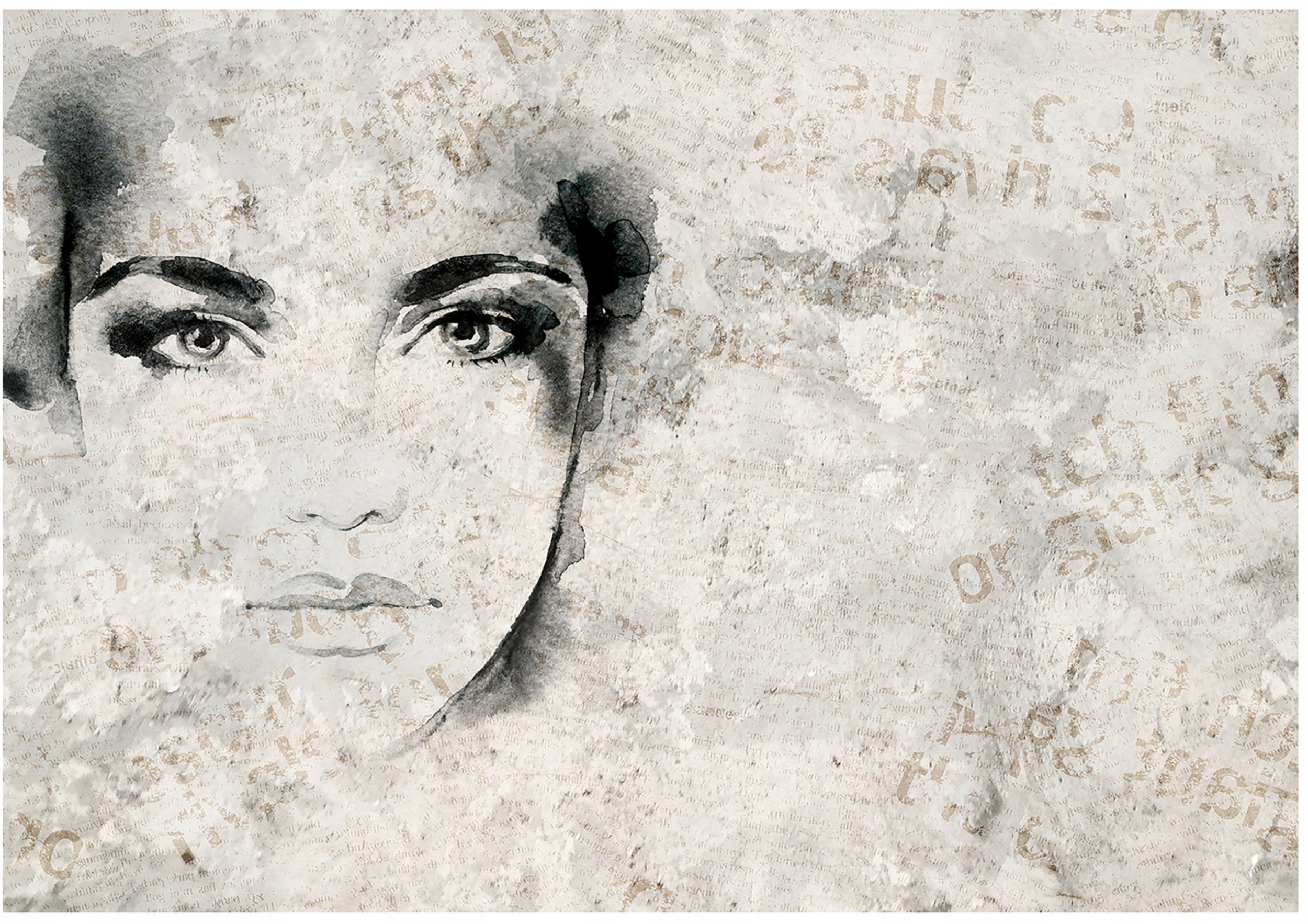 Fototapeta Winylowa Kobieta Abstrakcja Do Sypialni Salonu 312x219