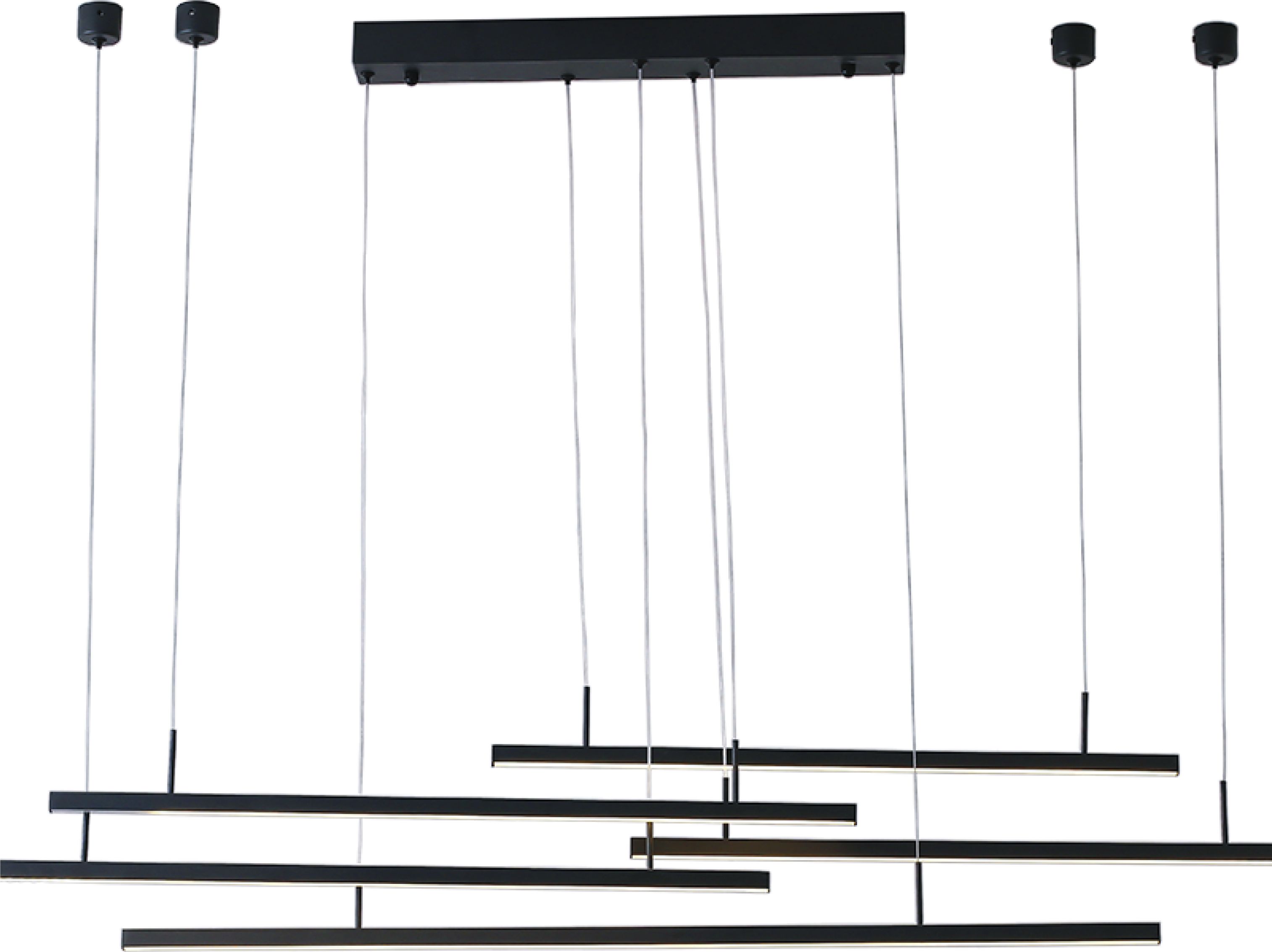 Lampa wisząca Azzardo ledowa nowoczesna czarny (AZ3184)