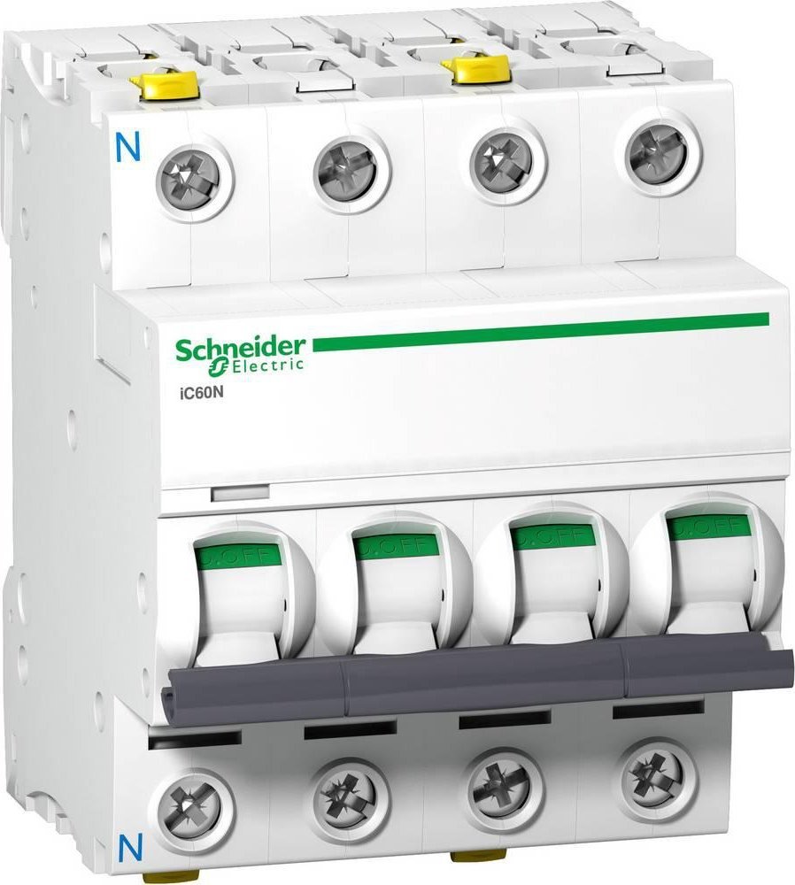 Schneider Electric Wyłącznik nadprądowy 3P+N C 20A 6kA AC iC60N-C20-3N A9F04720