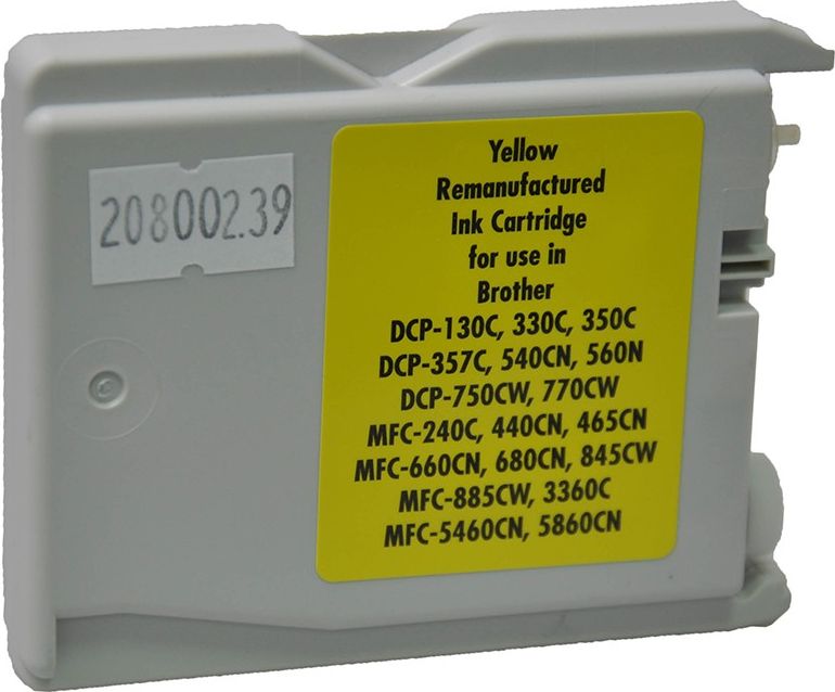 Tusz V7 Tusz LC-1000Y Yellow (V7-BR1000Y-INK)