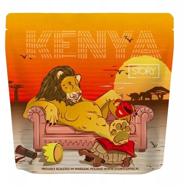 Kawa ziarnista Story Coffee Roasters Kawa ziarnista Kenia Kinagoi Przefiltrowana 250g