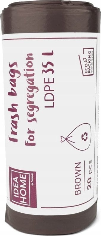 Teka Worki na ¶mieci 35l br±zowe 20szt