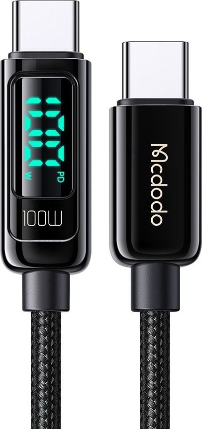 Kabel USB Mcdodo USB-C - USB-C 1.2 m Czarny