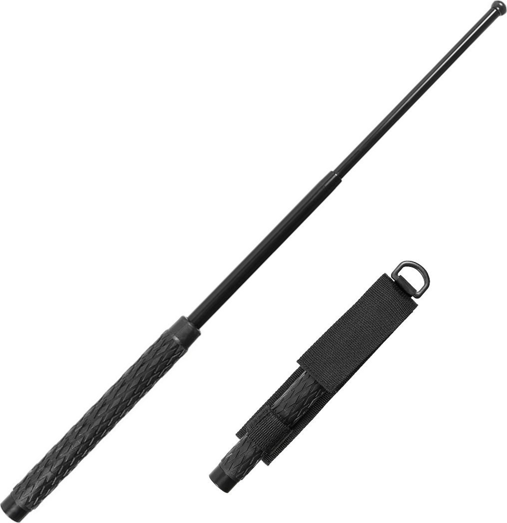 MFH PAŁKA TELESKOPOWA 65 CM CZARNA