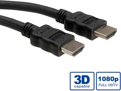 Kabel Roline HDMI - HDMI 5m czarny (11.04.5545)