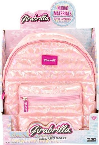 Nice Plecak Girabrilla jasnoróżowy 22 cm