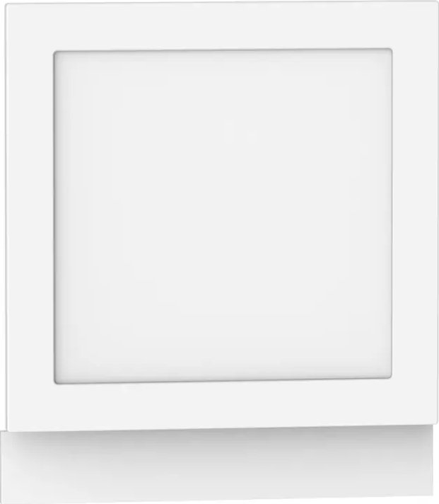 Elior Biały front kuchenny do zabudowy zmywarki - Pergio 27X 60 cm