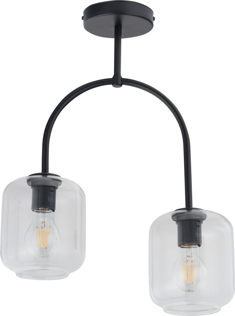 Lampa wisząca Sigma Lampa sufitowa LED Ready transparentna do jadalni Sigma SHINE 32243