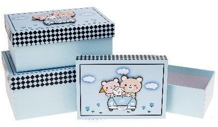 Pudełko prezentowe 3szt ROZETTE