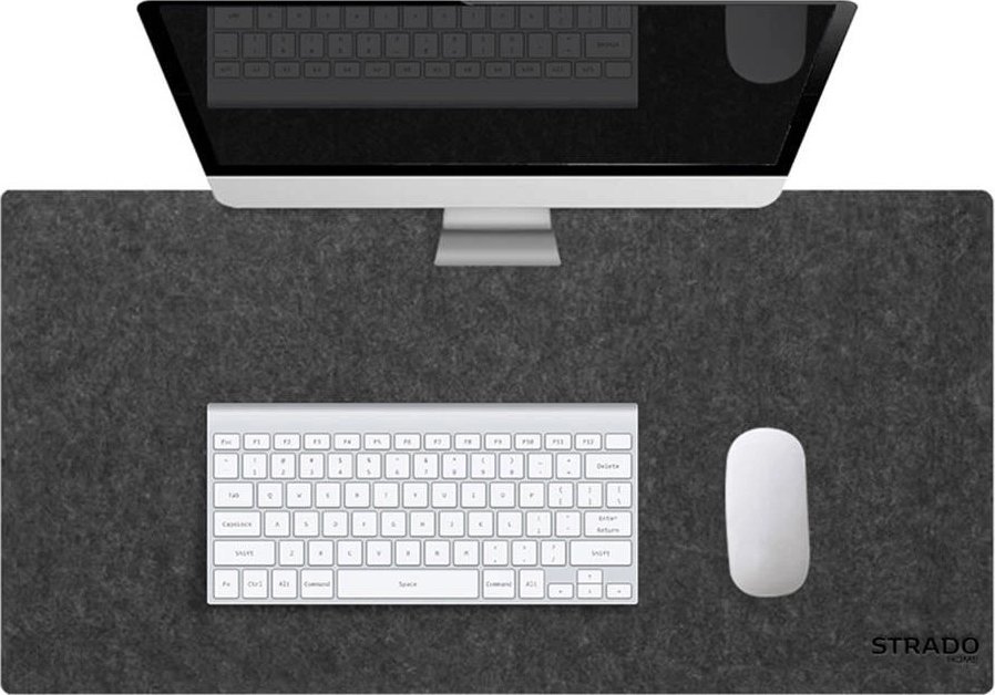 Strado Mata na biurko podkładka pod mysz duża Strado 90x45 (Szara)