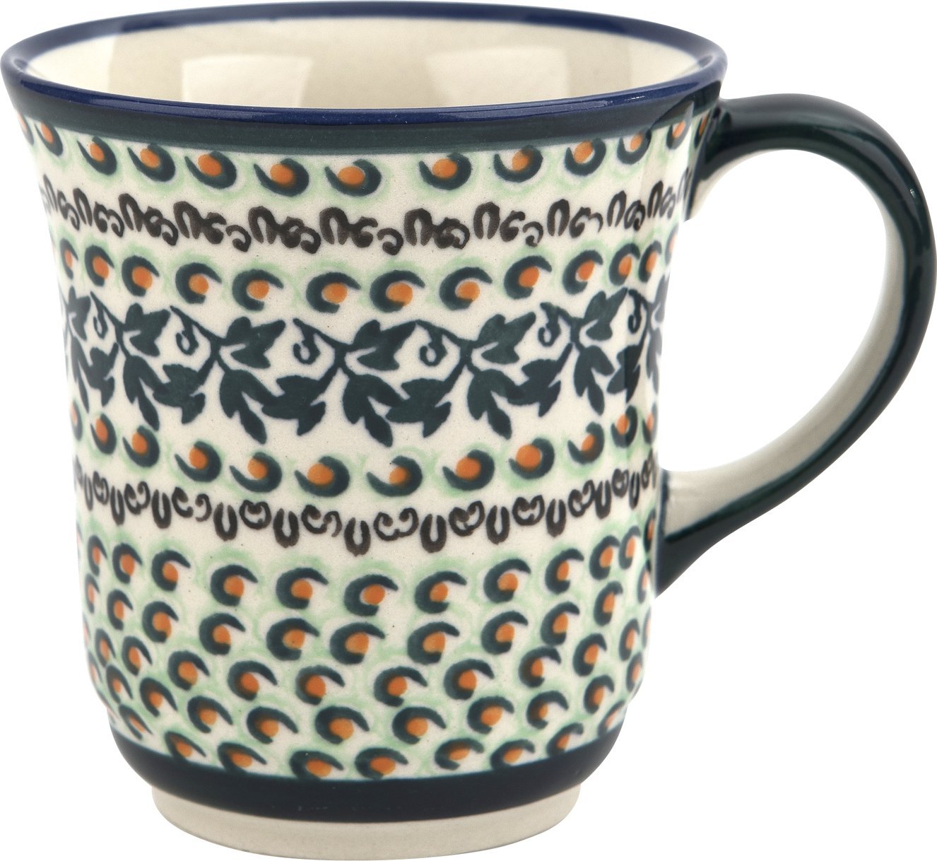 Bolesławiec Kubek ceramiczny 300 ml Krokus Bolesławiec Dekor 1165A