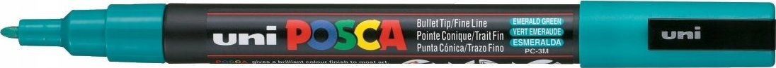 Uni Marker Do Każdej Powierzchni POSCA PC-3M SZMARAGD