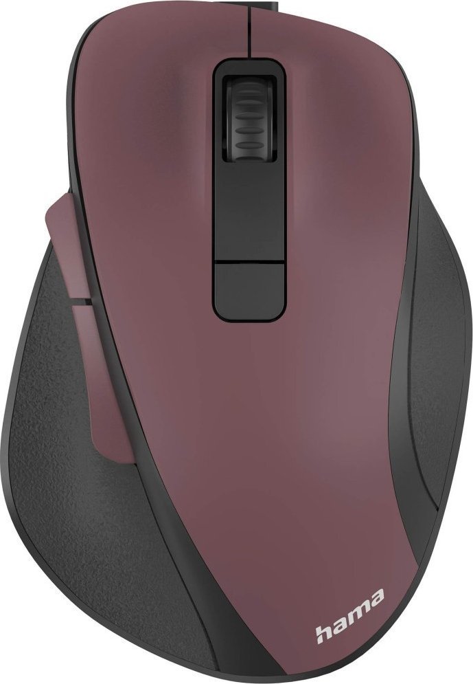 Mysz Hama MW-500 V2 bordowa (001730330000)