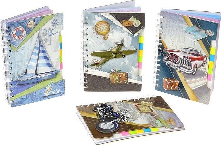 Notes na spirali Pojazdy MIX