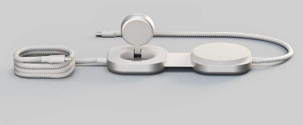 Kabel USB Zens Charging Cable USB C-C Pro 3 - magnetyczny kabel USBC-C do ładowania przewodowego do 240W, wspiera Qi2 15W, możliwość ładowania 3 urząd