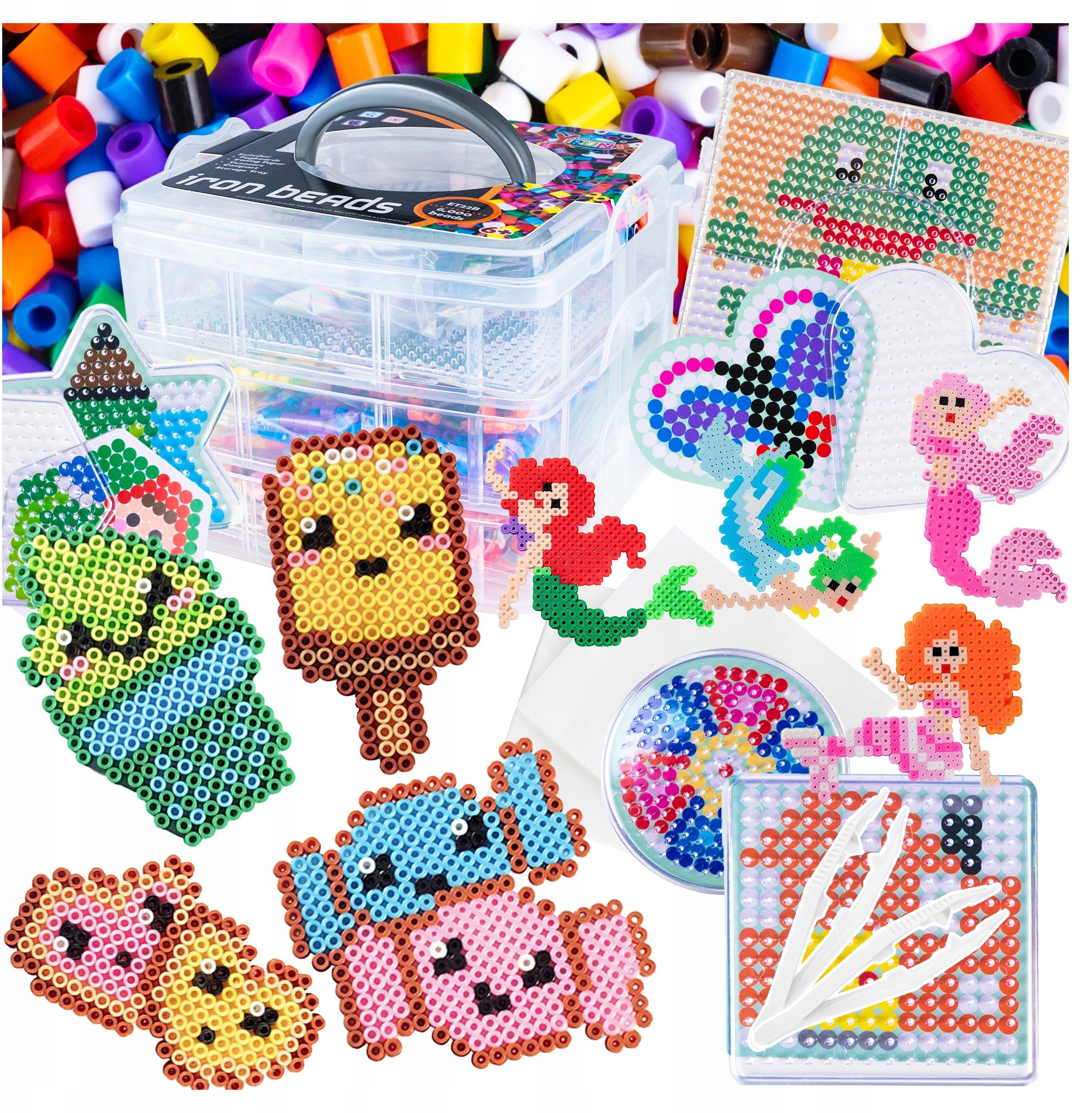 B54B KORALIKI MEGA ZESTAW DO PRASOWANIA 6000