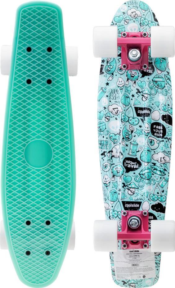Deskorolka CoolSlide Deskorolka Coolslide Halloumi Yg turkusowa