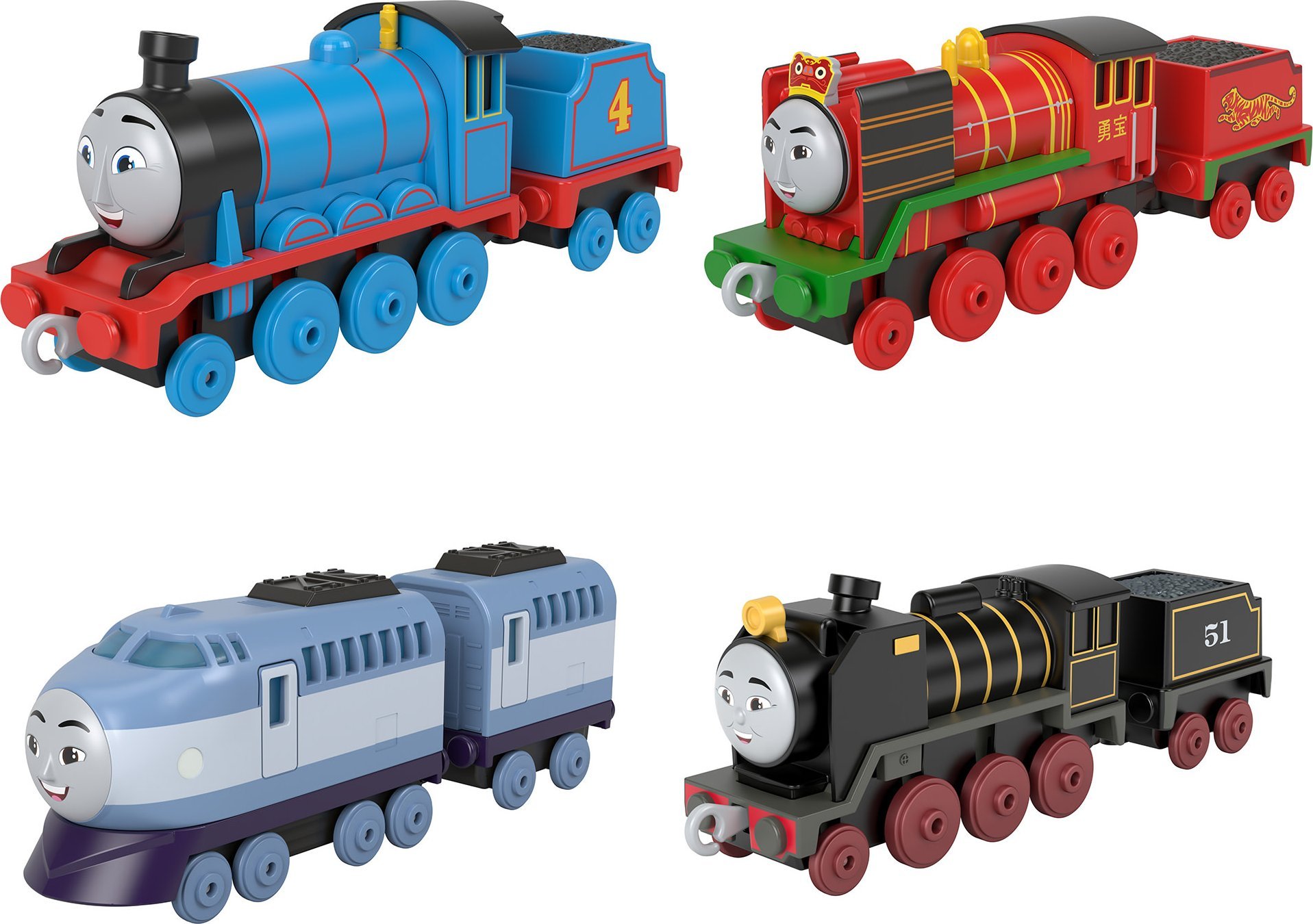 Mattel Thomas & Friends Duża lokomotywa metalowa HFX91