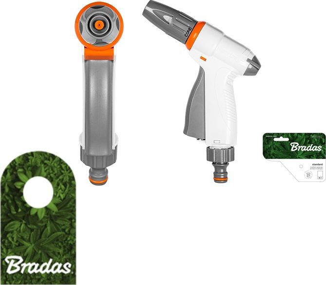 Bradas Pistolet do zraszania QUICK PROSTY regulowany WHITE LINE 1558