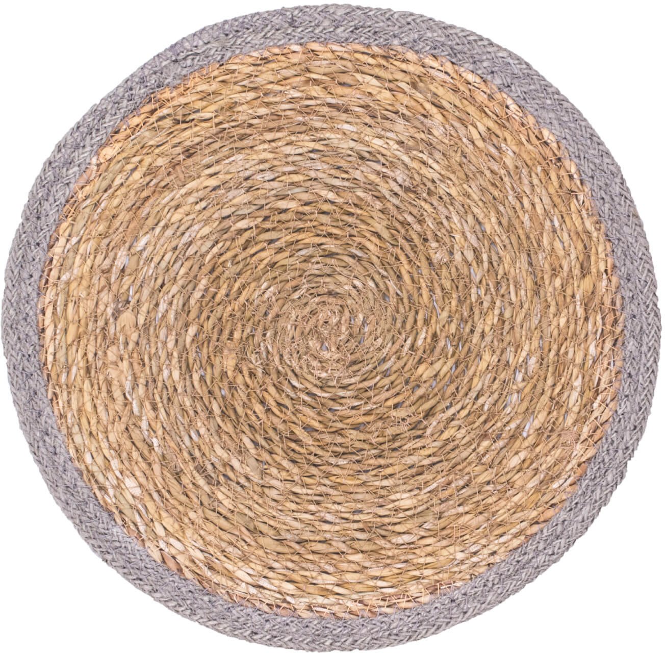 Podkładka na stół Wicker Szara 30 cm