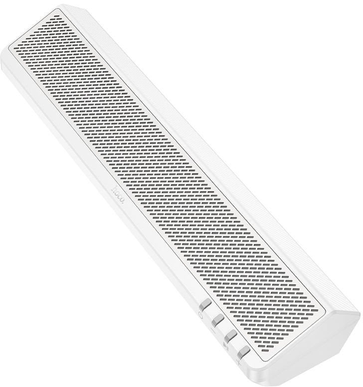 Głośnik bluetooth 2 x 3W Hoco 2w1 BS66 biały