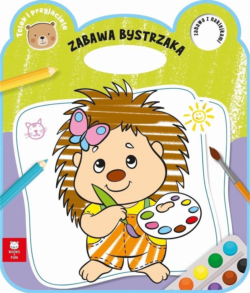 Zabawa bystrzaka jeżyk