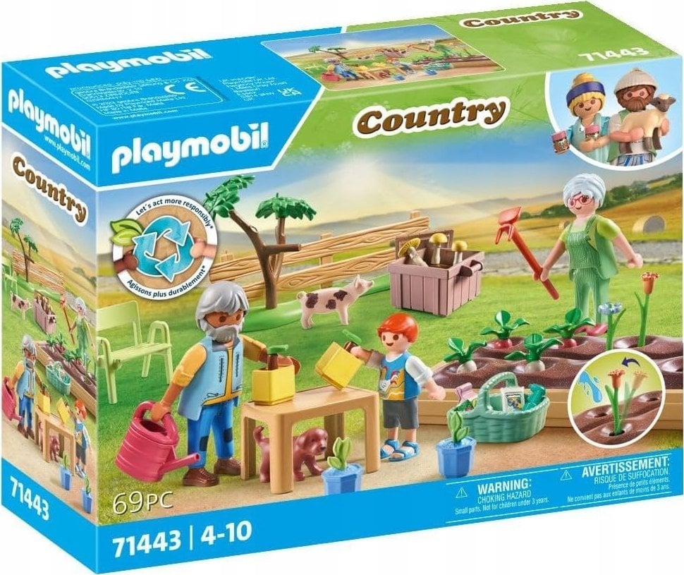 Playmobil Playmobil Country 71443 Ogródek warzywny u dziadków