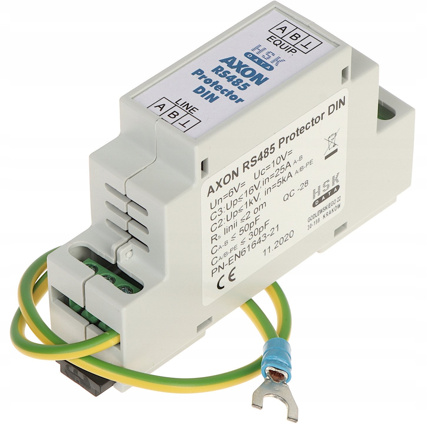 Urządz. zabezpiecz. AXON RS485 Protector DIN W0049