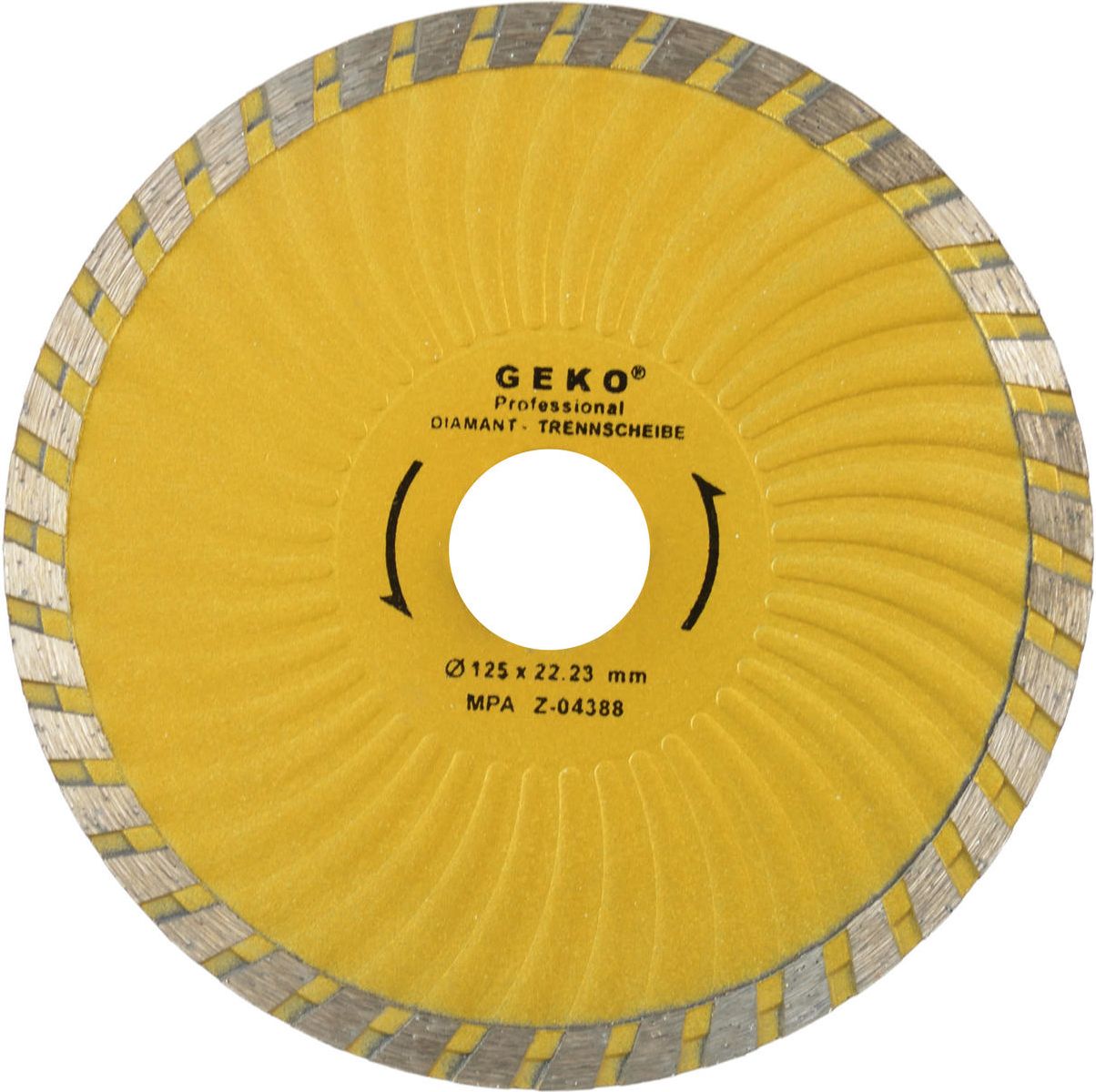 Geko Tarcza diam.125mm turbo plus PROFI (200):