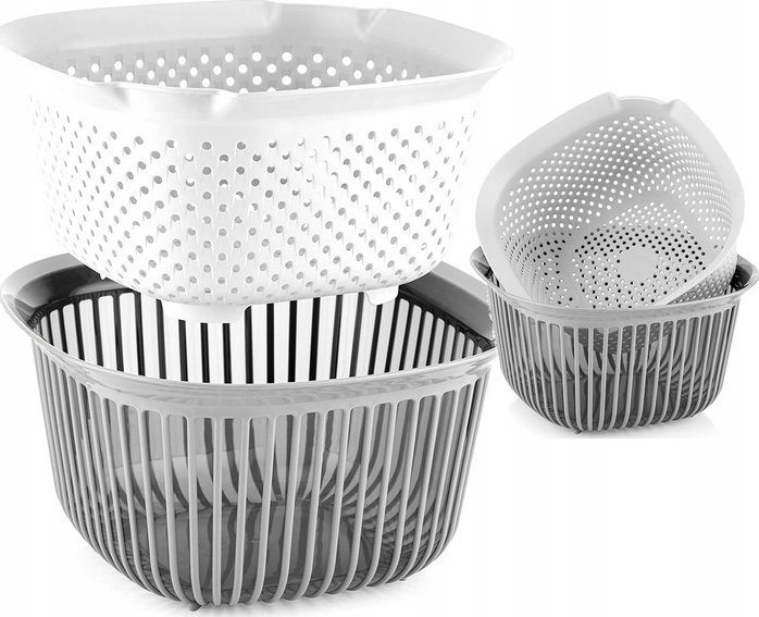 MISKA KWADRATOWA Z SITKIEM LINY 3 LT.