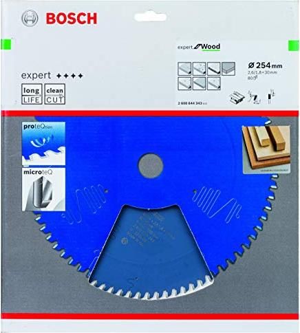 Bosch Circular saw blade EX WO T 254x30-80 - 2608644343