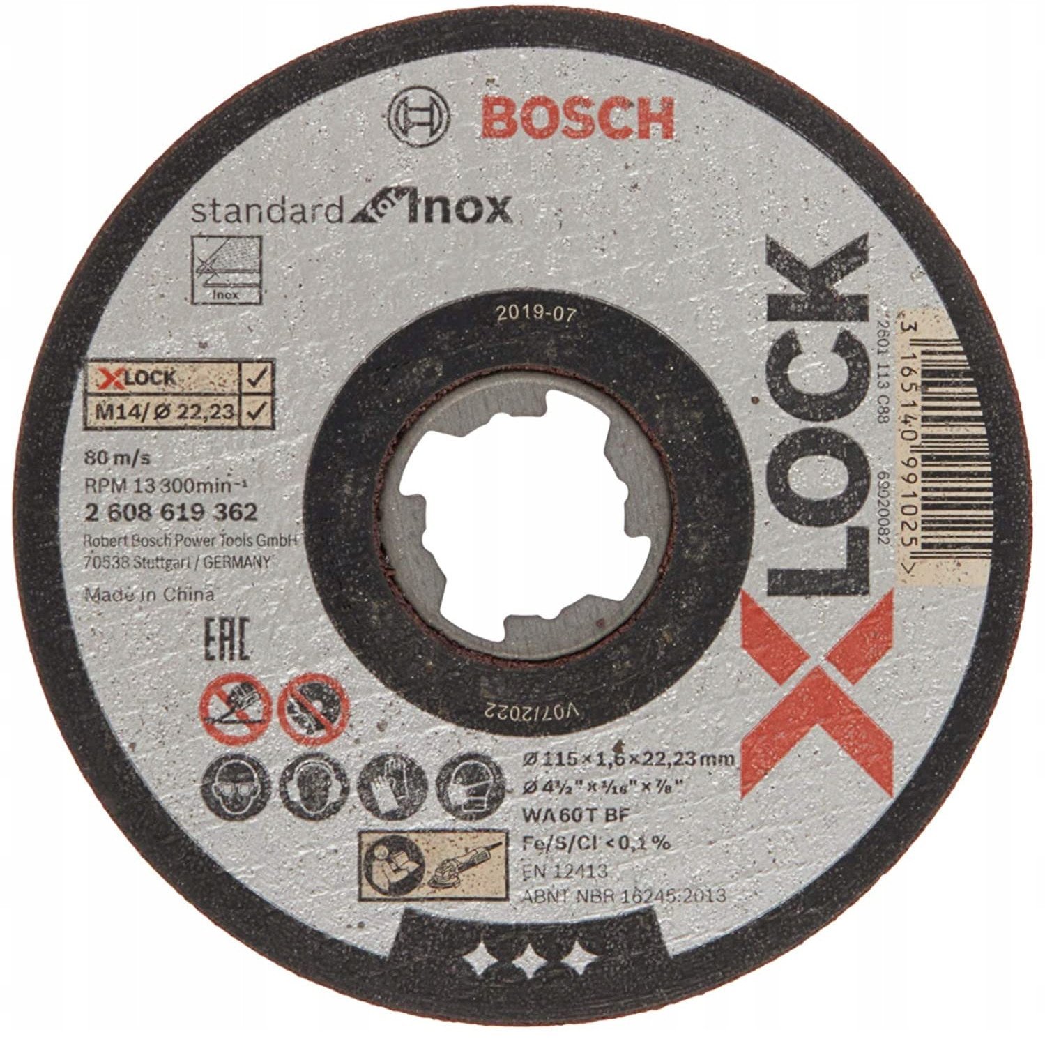 WIERTŁO X LOCK-LOCK Stand 6X6X115MM 1PC