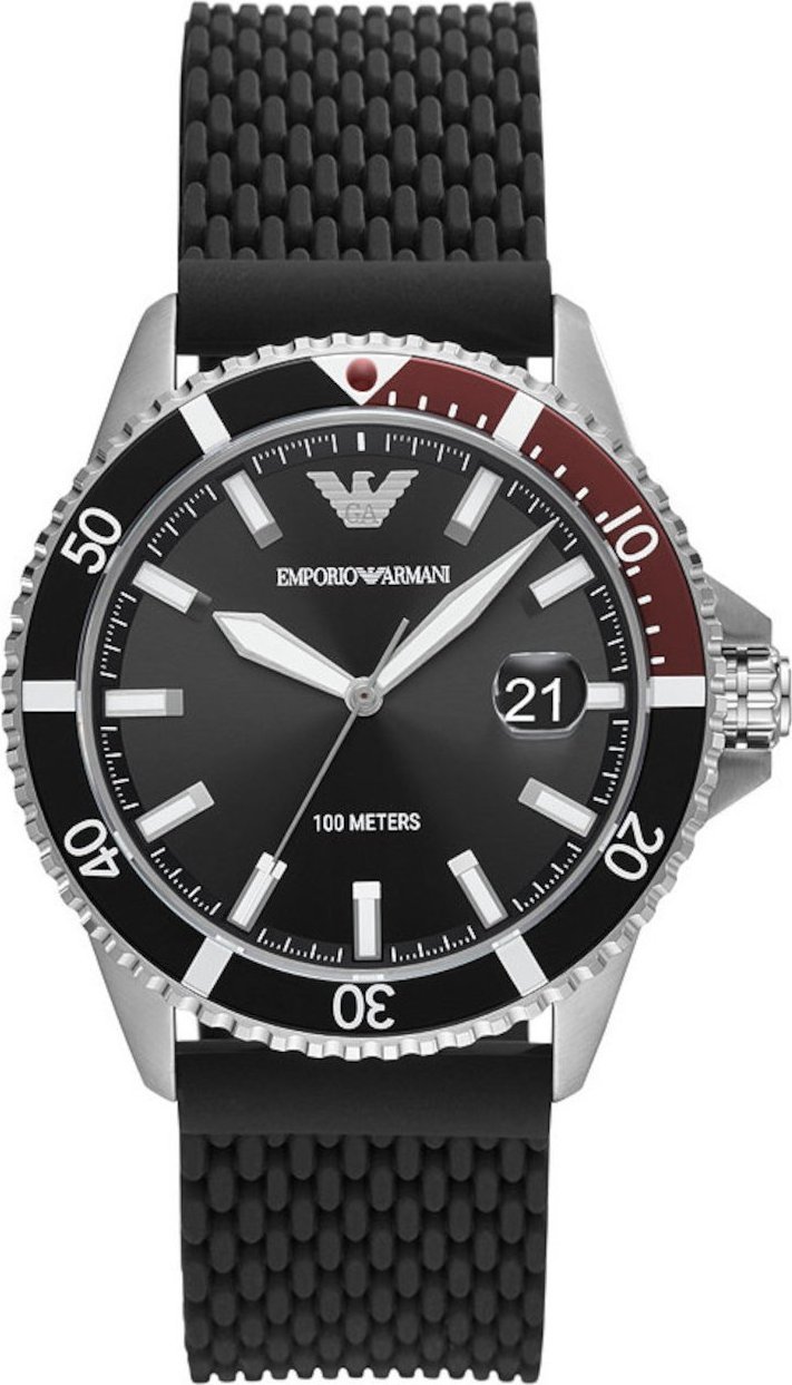 Zegarek Emporio Armani ZEGAREK MĘSKI EMPORIO ARMANI AR11341 - DIVER (zi043a)