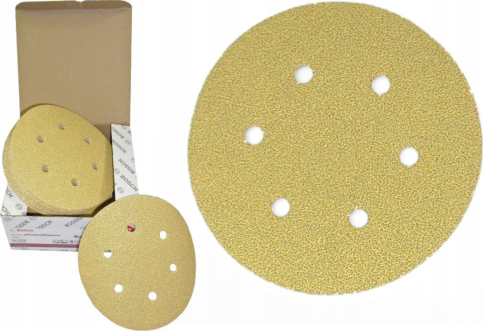 Bosch krążek 150mm C450 gr. 40, 50 sztuk 6 otworów (2608621721)