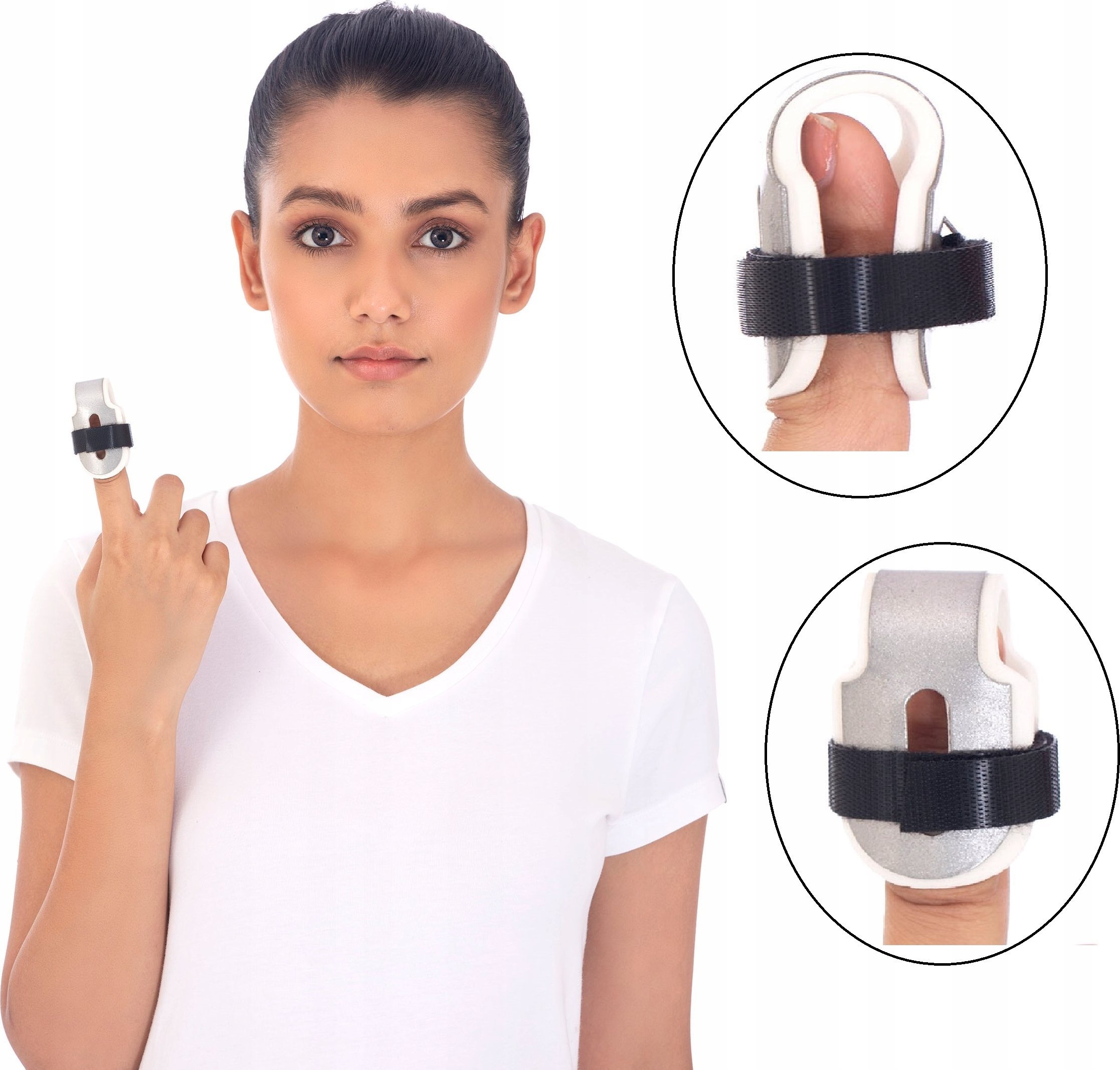 TYNOR ORTEZA PALCA PALICZKA STABILIZATOR SZYNA RĘKI ALUM