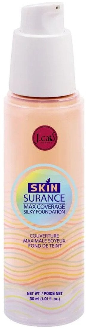 J.CAT BEAUTY_Skinsurance Max Coverage Silky Foundation podkład kryjący do twarzy 104 Ivory 7,5g