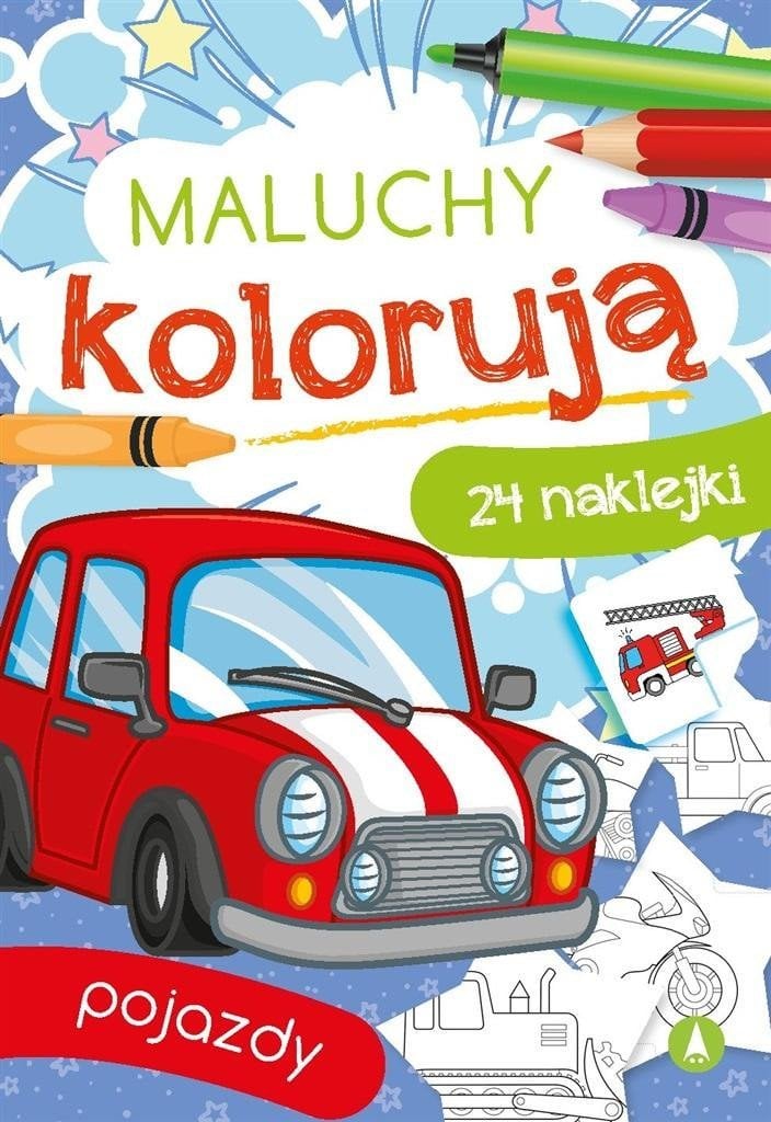 Skrzat Maluchy kolorują. Pojazdy