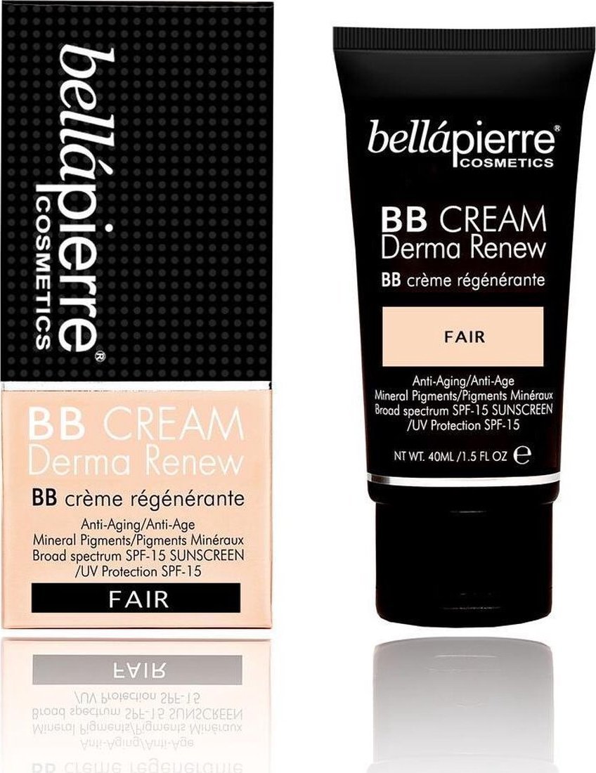 Bellapierre Cosmetics Maskuojamasis veido kremas BB Fair, 40 ml BBC001