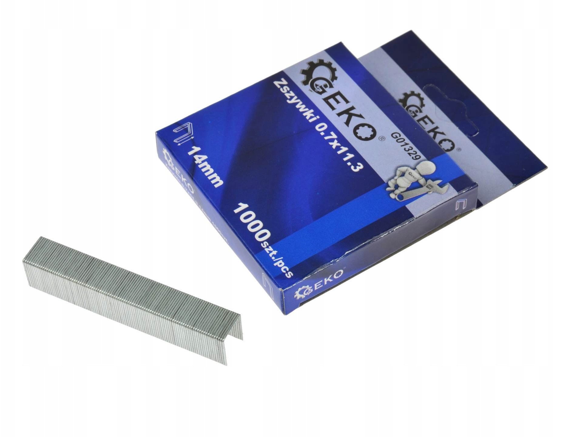 Zszywki Typ A 0,7x11,3 14mm 1000szt.(200)