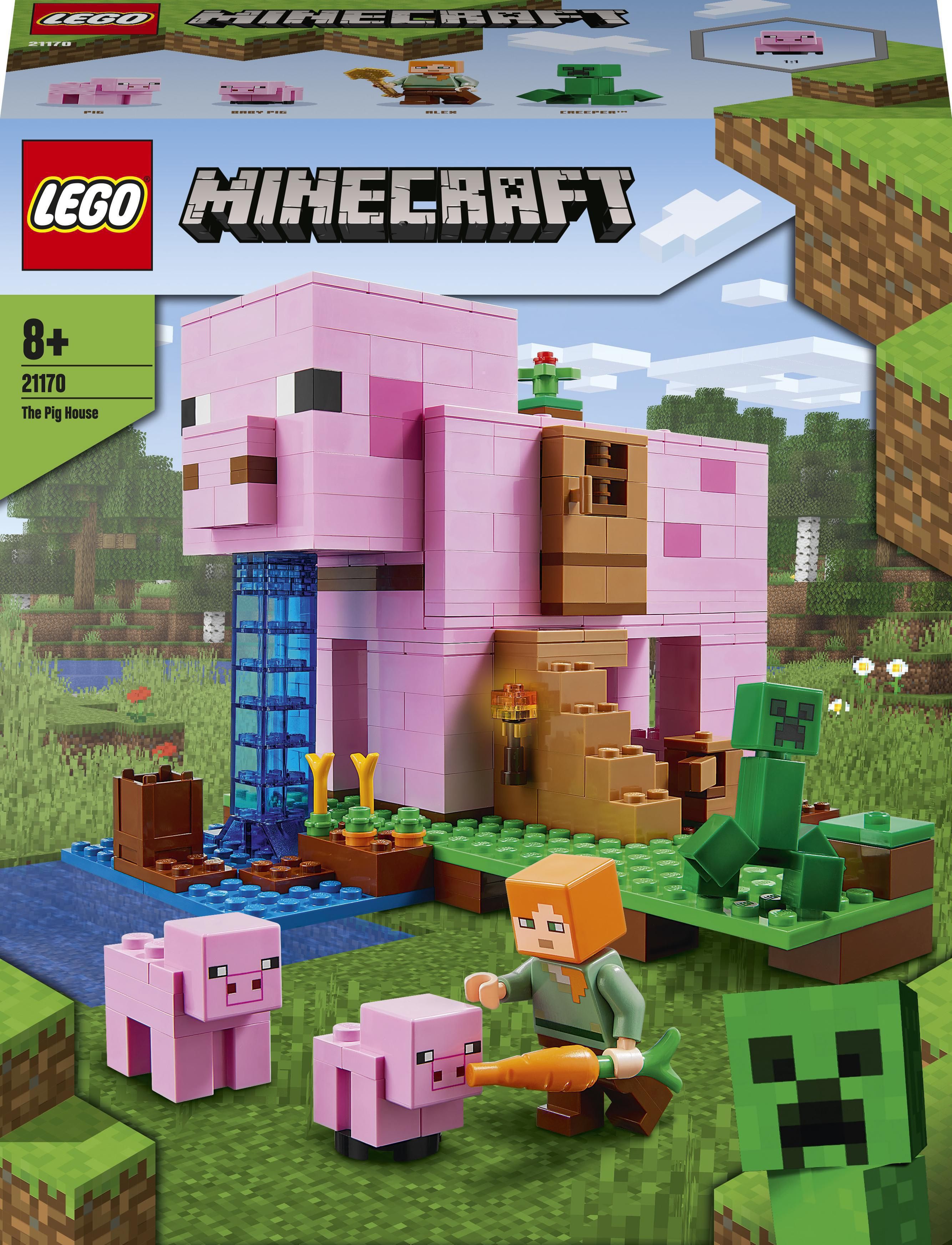LEGO Minecraft Dom w kształcie świni (21170)