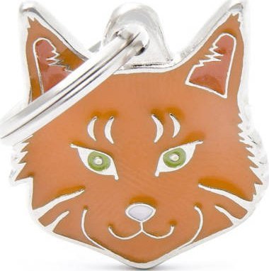 Zawieszka Adresówka Identyfikator z grawerem dla kota Mine Coon