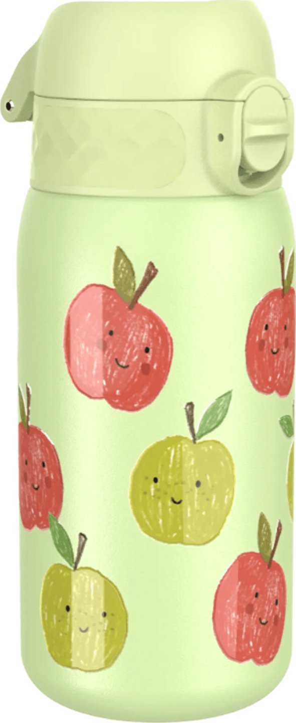 ion8 Butelka stalowa na wodę dla dzieci I8SS400PGAPPLE 400 ml jabłka