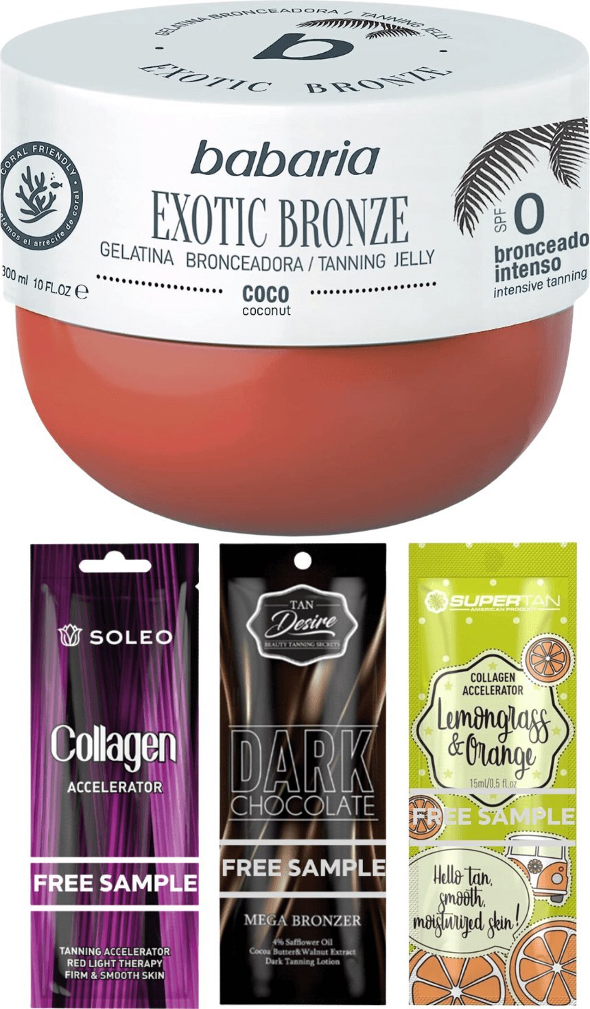 Babaria Babaria Sun & Protect SPF0 Krem Brązujący + Gratisy