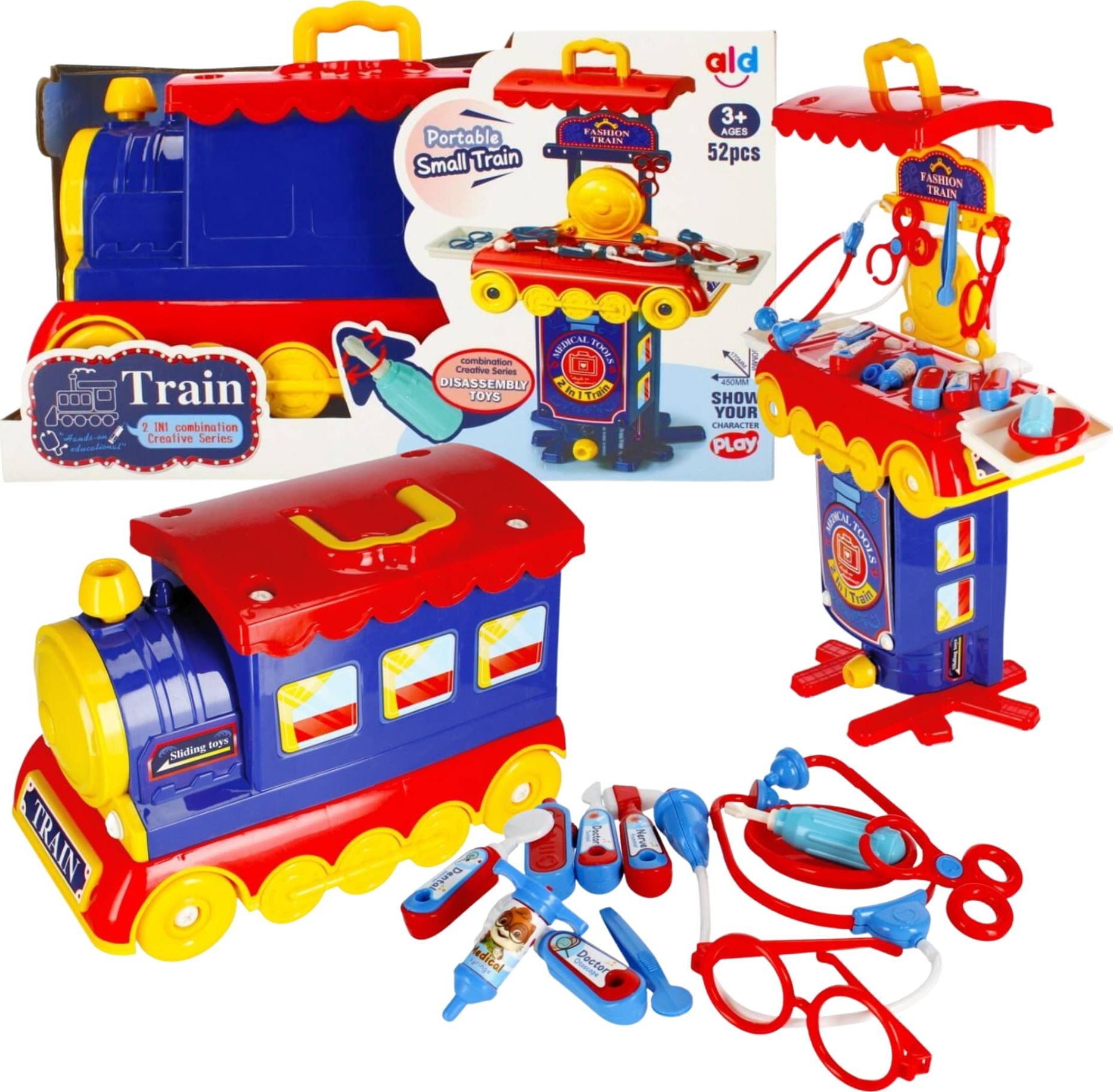 Mega Creative ZEST LEKARSKI POCIAG 2W1 AKC 47X27X20 MC WB 12